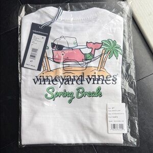 Vineyard Vines White Spring Break Tee